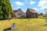 Hausansicht Garten - Raus aufs Land! Einfamilienhaus in Neehausen