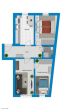 Grundriss - Helle 3-Zimmer-Wohnung mit geräumiger Küche – Platz für Ihre Wohnideen