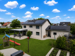 Rückansicht Haus - Perfektion bis ins Detail – Exklusives Einfamilienhaus in Bestlage von Landsberg