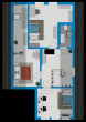 Grundriss DG - EFH Nietleben