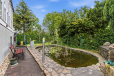 Teich - Familienidylle in Wallwitz – Gepflegtes Einfamilienhaus mit Wintergarten, Teich und gepflegten Garten