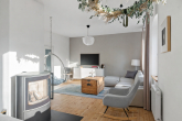 Wohnzimmer - Seltene Gelegenheit: Traumhaus in Halle-Dölau