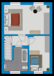 Grundriss OG - Charmantes Reihenmittelhaus mit Garten und viel Potenzial im beliebten Süden von Halle