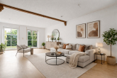 Beispiel Wohnzimmer - Charmantes Reihenmittelhaus mit viel Platz, Keller und Garten in gefragter Lage von Zwintschöna