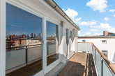 Balkon - Penthouse mit Kamin, großem Balkon und hochwertiger Ausstattung