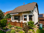 Terrasse - Freistehendes Einfamilienhaus mit Terrasse, Garten und hervorragender Anbindung – Wohnen im Ortsteil Zwintschöna