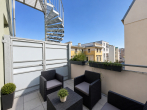 Terrasse - Lichtdurchflutete Maisonettewohnung mit Balkon und hochwertiger Ausstattung