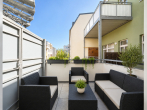 Terrasse - Lichtdurchflutete Maisonettewohnung mit Balkon und hochwertiger Ausstattung