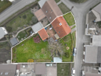 Ansicht Grundstück - Modernisierungsbedürftiges DHH mit großem Garten und Erweiterungspotenzial!